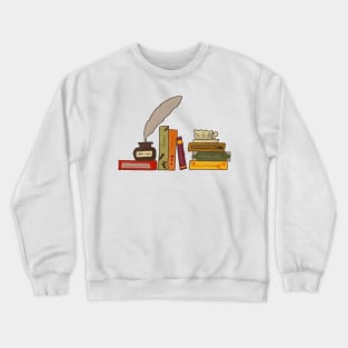 Jane Austen Book Collection Crewneck Sweatshirt